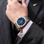 CADISEN Men's Vintage Diving Mechanical Watch - Blue