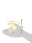 Bulova B2662 Ashton Gold Pocket Watch & Box