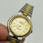 Vintage Audi Quattro Racing Women's Watch - Silver & Gold