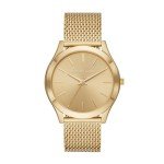 Michael Kors Slim Runway Gold-Tone Men's Watch