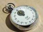Vintage Swiss HEUER Trackstar Stopwatch 7 Jewels