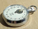 Vintage Swiss HEUER Trackstar Stopwatch 7 Jewels