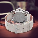 Vintage Dual Crown World Time Enamel Dial Watch