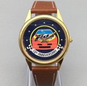 Unisex Vintage Tide Racing Watch - Gold Tone