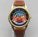 Unisex Vintage Tide Racing Watch - Gold Tone