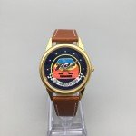 Unisex Vintage Tide Racing Watch - Gold Tone