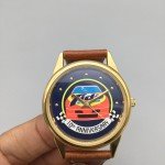 Unisex Vintage Tide Racing Watch - Gold Tone