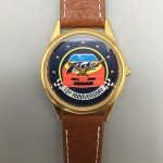 Unisex Vintage Tide Racing Watch - Gold Tone