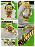 Invicta Vintage Gold Tone Quartz Watch for Women