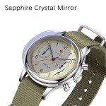 Vintage 1963 Men's Mechanical Chronograph Wristwatch