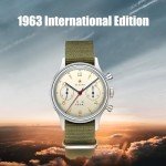 Sea-Gull 1963 Pilot Mechanical Chronograph Wristwatch