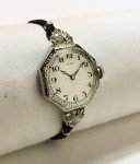 1926 Art Deco Women's 14K Gold Elgin Watch