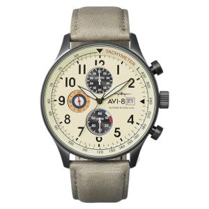 AVI-8 Men's Pilot Watch – Classic Chronograph