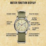Vintage 1963 Men's Mechanical Chronograph Wristwatch