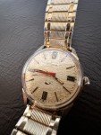 Vintage Bulova Sea King Men's Gold Tone Watch