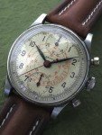 Vintage 32mm Aristo Swiss Chronograph Watch