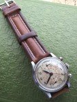 Vintage 32mm Aristo Swiss Chronograph Watch