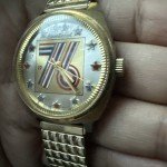 1976 Bicentennial Men's Gold Mechanical Watch