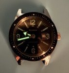 Rare French Wolbrook Skin Diver Vintage Watch