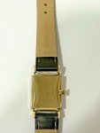 Rare Vintage Wittnauer Men's Tank Watch - Green Dial