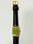 Rare Vintage Wittnauer Men's Tank Watch - Green Dial