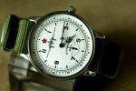 Soviet Pobeda Pilot Wings Vintage Mechanical Watch