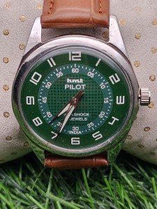 Vintage HMT Pilot 17 Jewels Men's Watch
