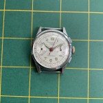 Vintage Swiss Buttes Chronograph Watch for Repair