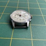 Vintage Swiss Buttes Chronograph Watch for Repair