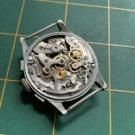 Vintage Swiss Buttes Chronograph Watch for Repair