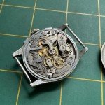 Vintage Swiss Buttes Chronograph Watch for Repair