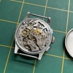 Vintage Swiss Buttes Chronograph Watch for Repair