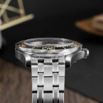 Vintage Black NH35 Automatic Dive Watch 39mm