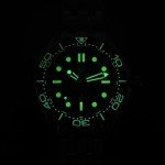 Vintage Black NH35 Automatic Dive Watch 39mm