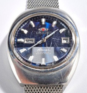 Vintage Orient Automatic Racer Day-Date Watch