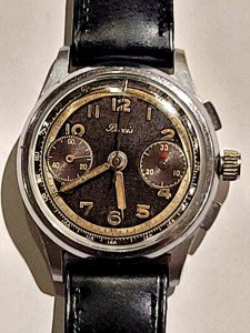 1940s Flora Watch Co. WWII Military Chronograph