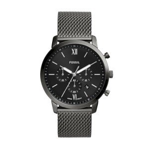 Fossil Neutra Chronograph Smoke Mesh Watch