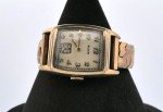 1940s Elgin 17-Jewel Gold-Filled Art Deco Watch