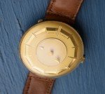 1960s Men's Louvic 17J Mystery Dial Watch