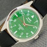 Vintage HMT Pilot Men's Hand-Wind Green Dial Watch