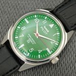 Vintage HMT Pilot Men's Hand-Wind Green Dial Watch