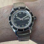 Dorset 1970 Vintage Dive Watch with Tuxedo Dial
