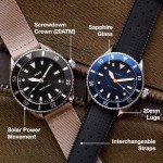 Vaer DS4 Solar Dive Watch - Ocean Ready