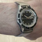 Dorset 1970 Vintage Dive Watch with Tuxedo Dial