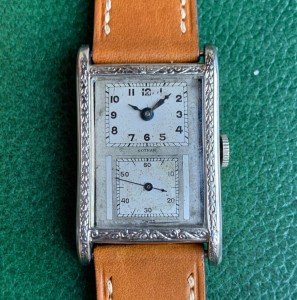 Vintage Gotham Art Deco Rolled Gold Wristwatch