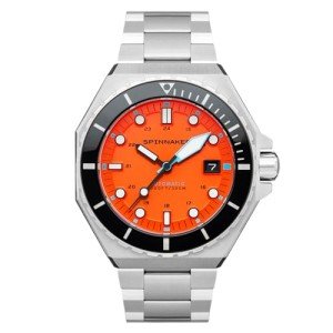 Spinnaker 44mm Dumas Automatic Tangerine Watch