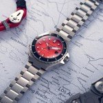 Spinnaker 44mm Dumas Automatic Tangerine Watch