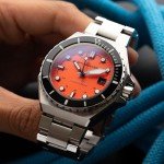 Spinnaker 44mm Dumas Automatic Tangerine Watch