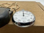 Vintage Swiss Racing Stopwatch Timer with Cover