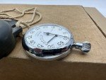 Vintage Swiss Racing Stopwatch Timer with Cover